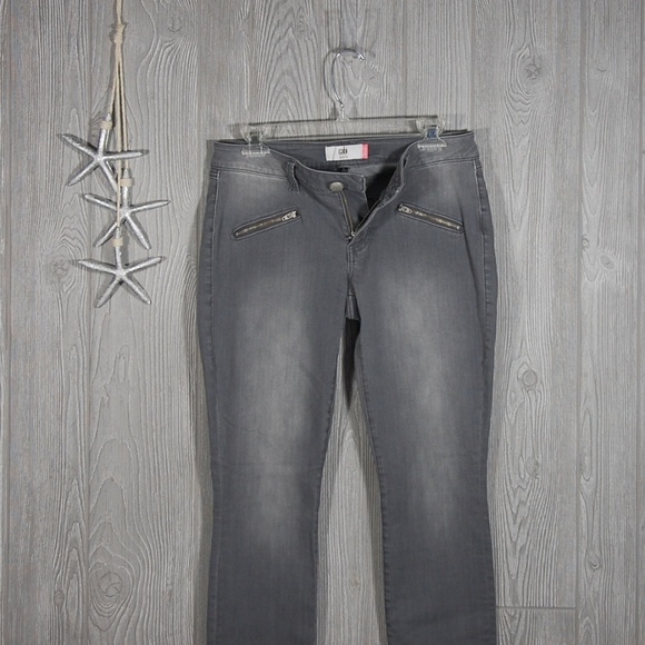 CAbi Skinny Jeans 5167 Gray Size 6 - Picture 4 of 8